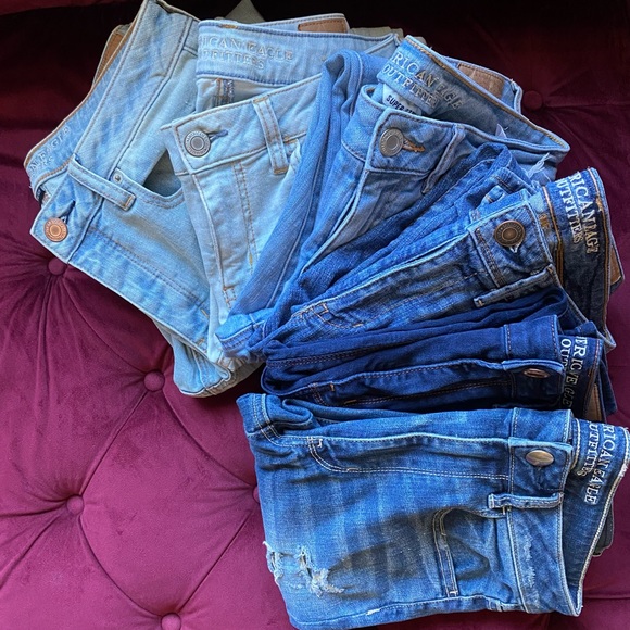 American Eagle Outfitters Denim - American Eagle Lot of 6 Stretch Denim Jeans size 6